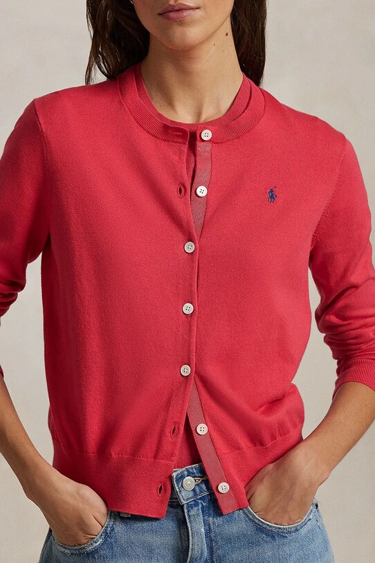 Polo Ralph Lauren cardigan rosso 211891672