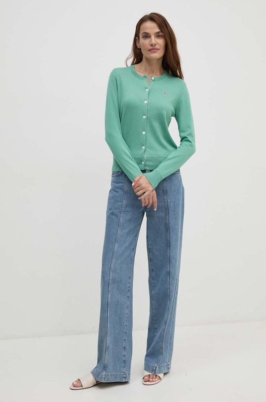 Polo Ralph Lauren kardigan 211891672 zielony SS25