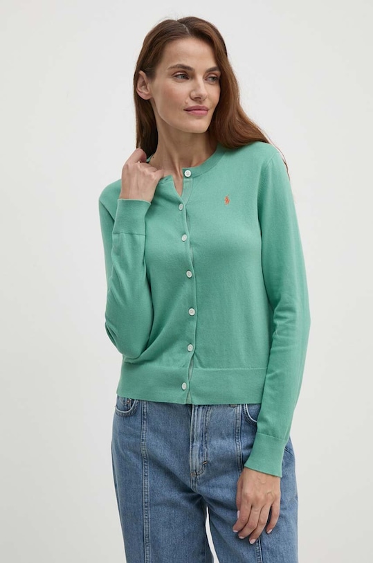 Polo Ralph Lauren kardigan zielony 211891672