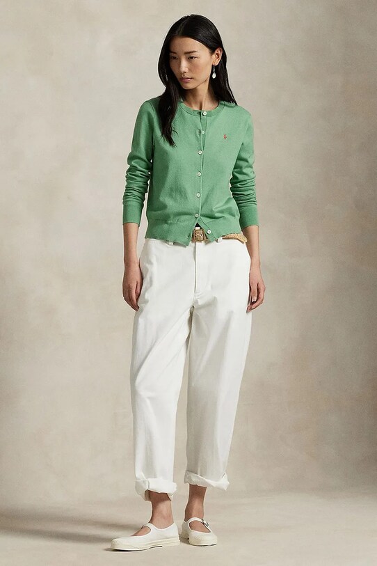 Abbigliamento Polo Ralph Lauren cardigan 211891672 verde