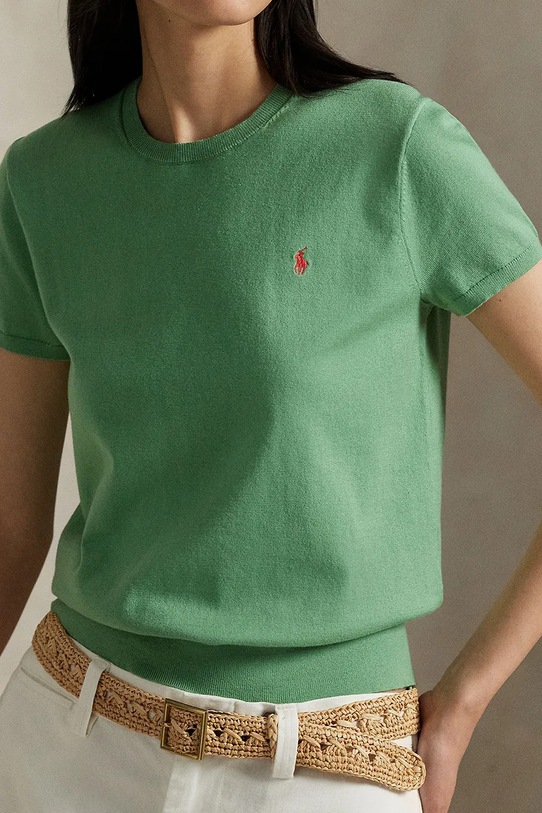 Футболка Polo Ralph Lauren зелений 211891673