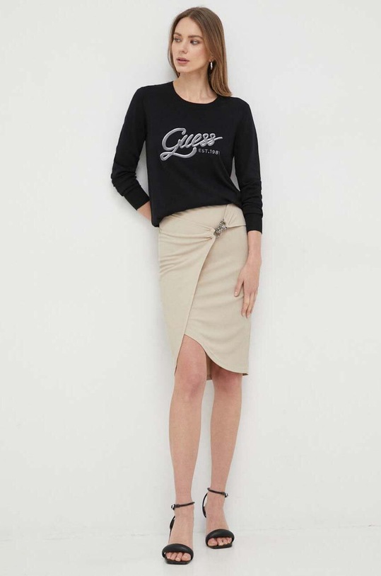 Guess sweter W3GR37.Z2NQ2 czarny SS23