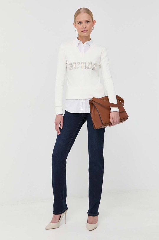 Guess sweter W3GR36.Z2NQ2 beżowy SS23