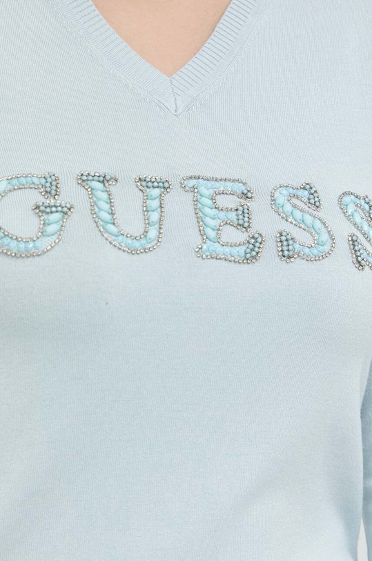 Guess sweter W3GR36.Z2NQ2 niebieski