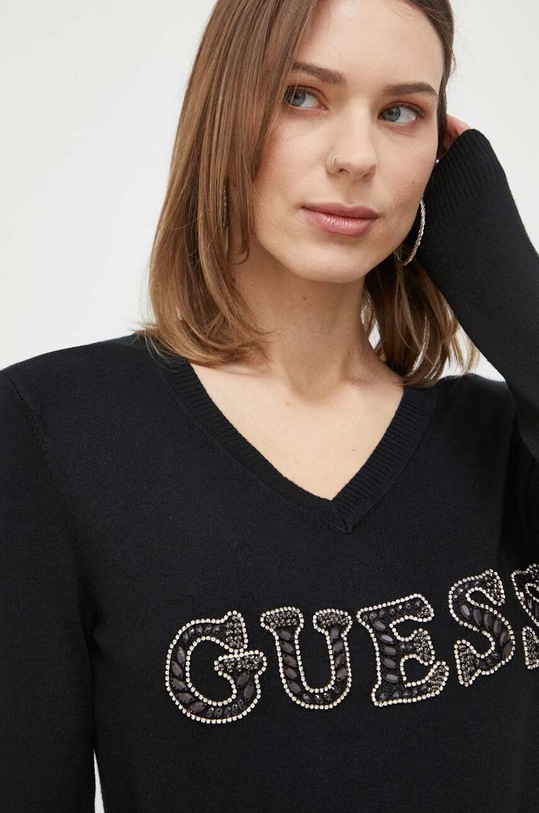 Guess sweter czarny W3GR36.Z2NQ2