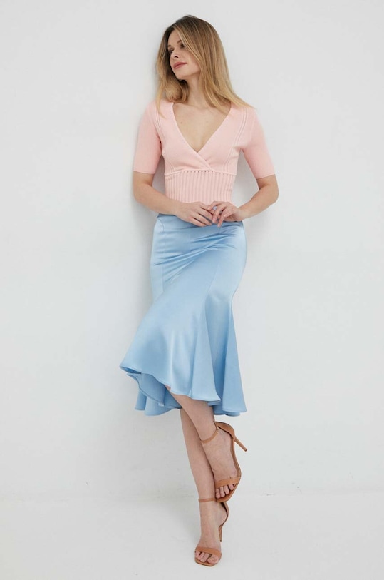 Светр Guess W3GR17.Z2U00 рожевий SS24