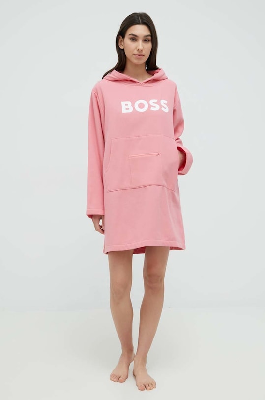 Akcesoria BOSS ręcznik bawełniany BOSSURF różowy