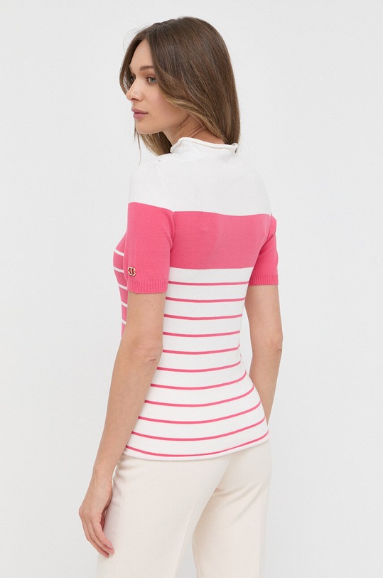 Odzież Twinset sweter 231TP3190 różowy