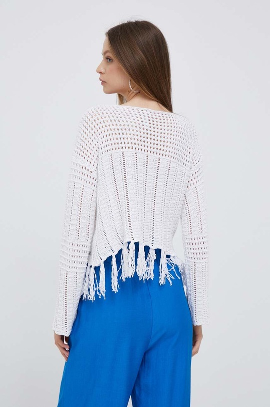 Ρούχα Πουλόβερ από λινό μείγμα Pepe Jeans PL701955.800 λευκό