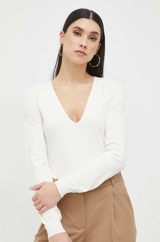 Liu Jo pulover subtiri bej WA3296.MA58N