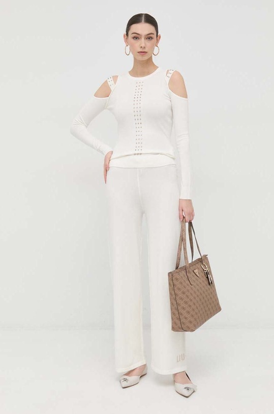 Liu Jo sweter TA3056.MS49I beżowy SS23