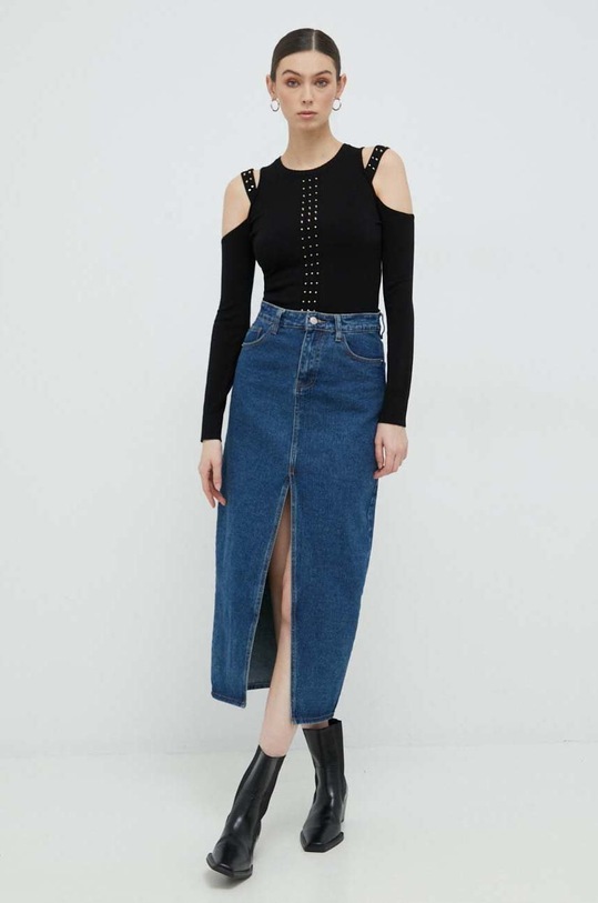 Liu Jo sweter TA3056.MS49I czarny SS23