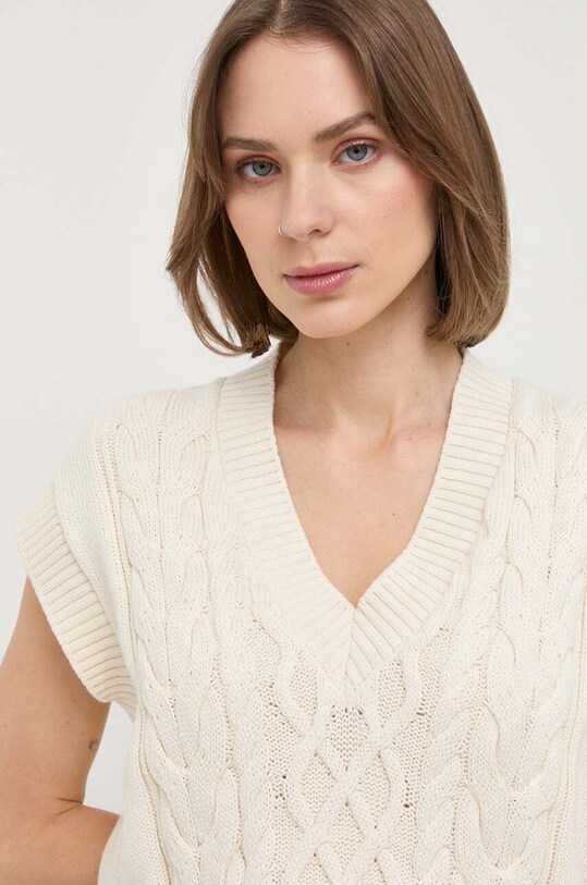 Luisa Spagnoli gilet beige 57842