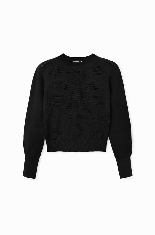 Desigual sweter 23SWJF13 czarny