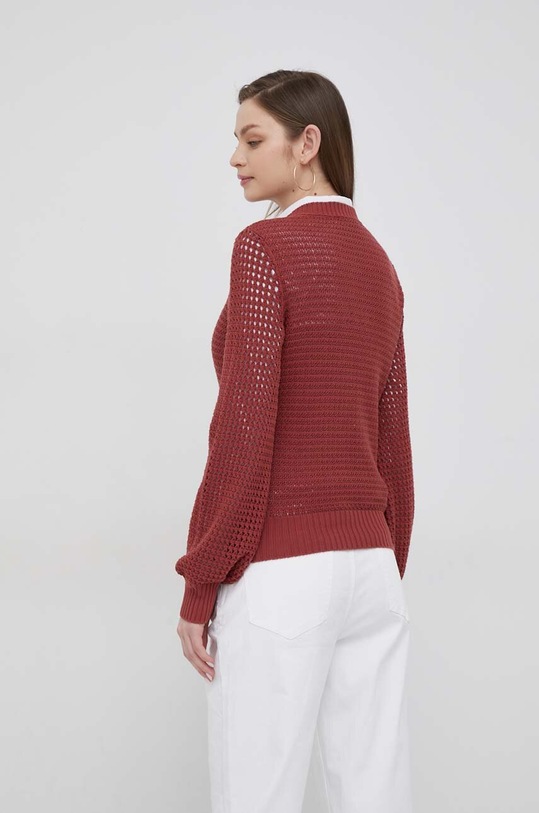 Oblečení Bavlněný svetr Sisley 105FM102D.2T1 červená