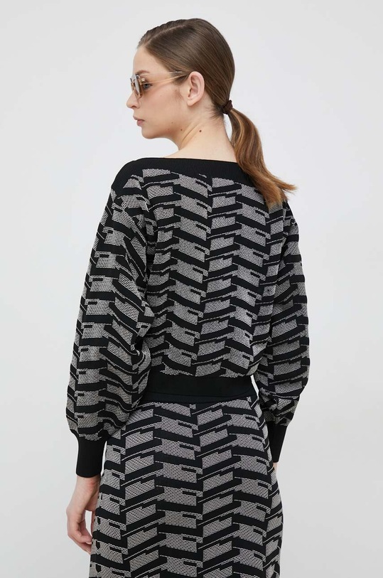Odzież Sisley sweter 1MAKM102K.901 czarny
