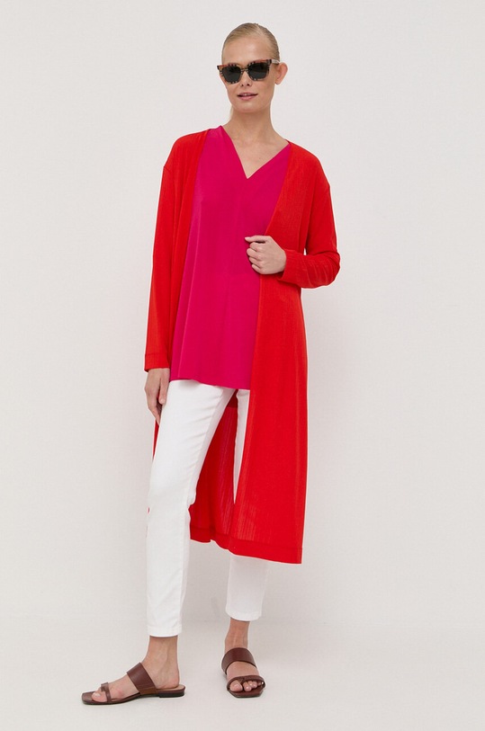 Kardigan Max Mara Leisure tenká oranžová 2339110436600