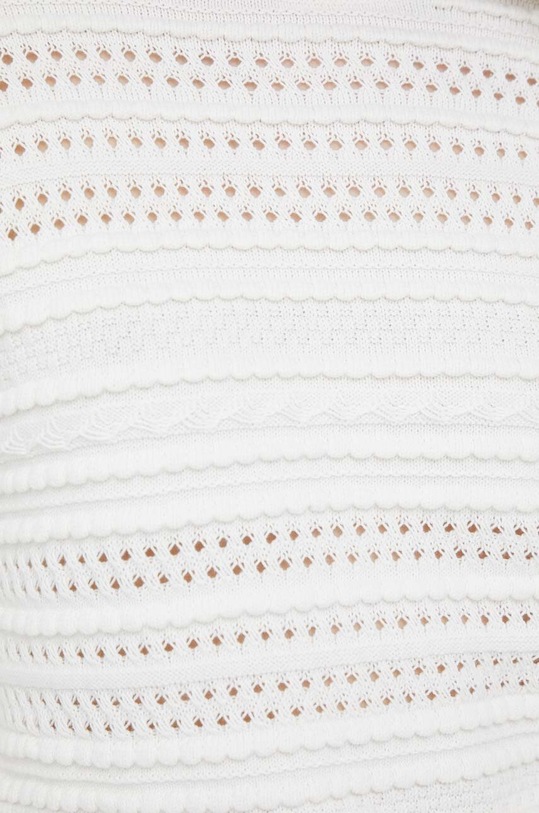 United Colors of Benetton pulover de bumbac 105FD105M.074 alb