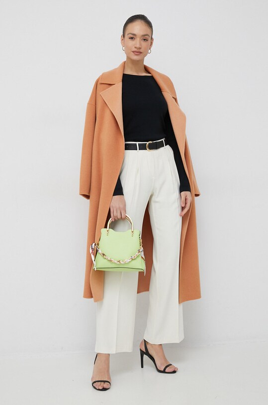 Pamučni pulover United Colors of Benetton 1091D1M08.100. crna AA00