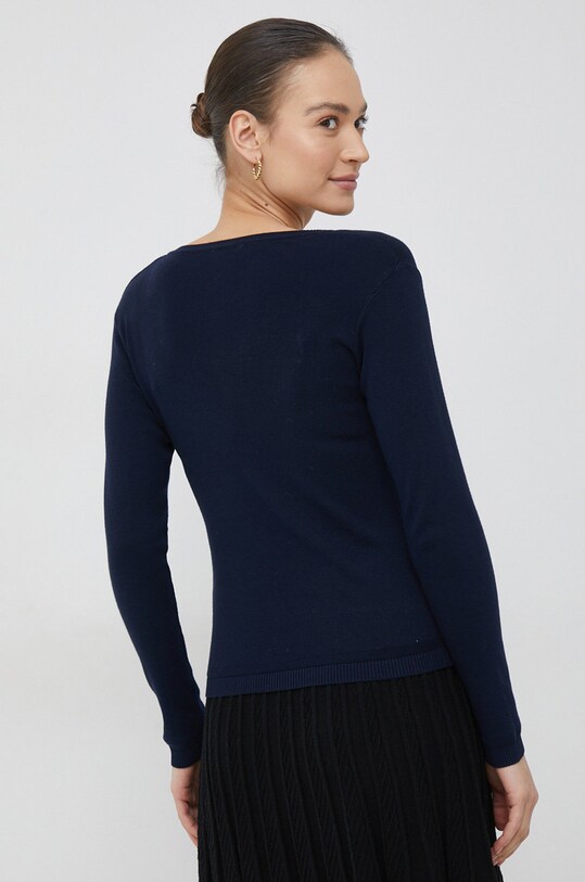 Одяг Бавовняний кардиган United Colors of Benetton 1091D5558.016 темно-синій