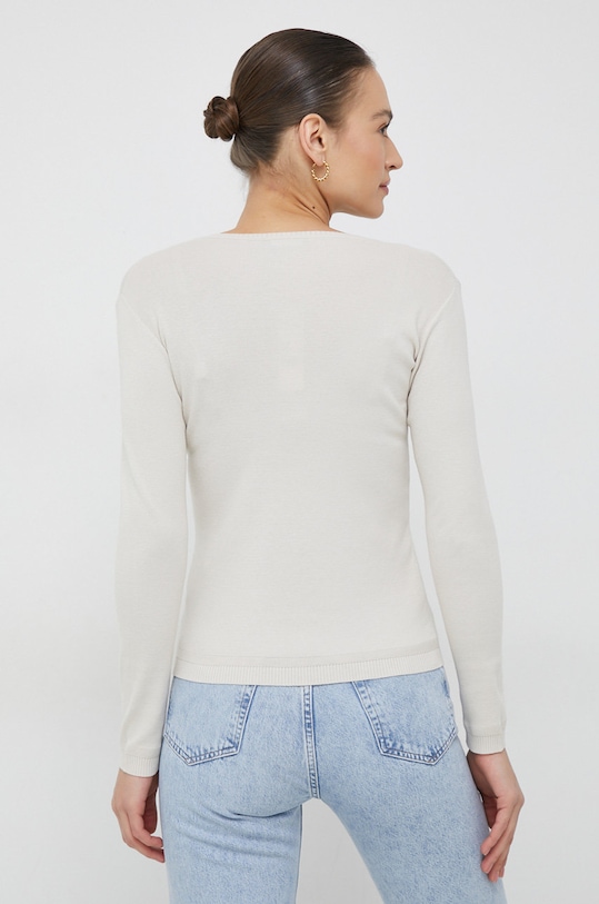 Одяг Бавовняний светр United Colors of Benetton 1091D4625.152 бежевий