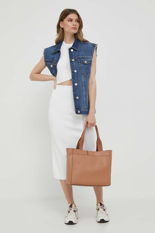 Top United Colors of Benetton 1290D105B.701 μπεζ SS23