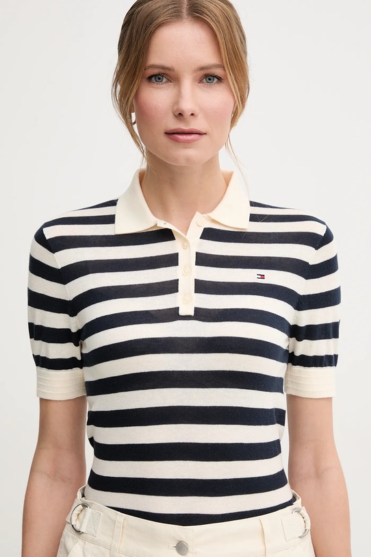 Tommy Hilfiger polo granatowy WW0WW37937.PPYX