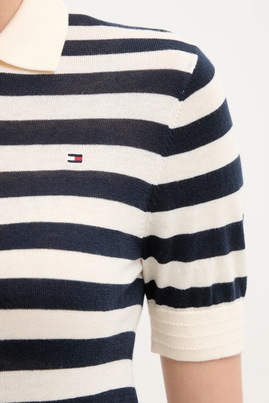 Tommy Hilfiger polo WW0WW37937.PPYX granatowy