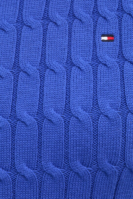 Tommy Hilfiger maglione in cotone WW0WW38744.PPYX blu