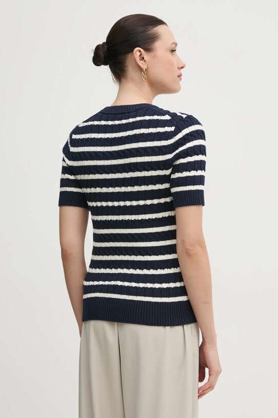 Одяг Бавовняний светр Tommy Hilfiger WW0WW38744.PPYX темно-синій