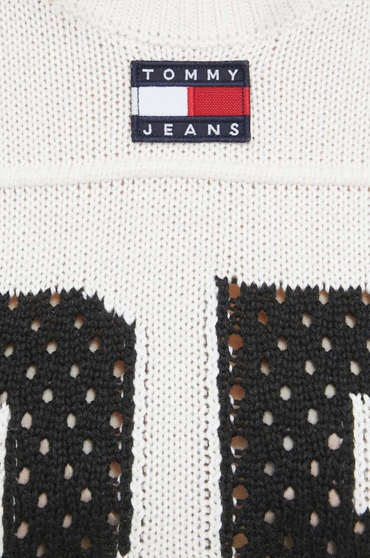 Tommy Jeans pulóver DW0DW15396.PPYX bézs