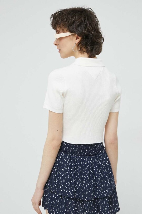 Odzież Tommy Jeans kardigan DW0DW15395.PPYX beżowy