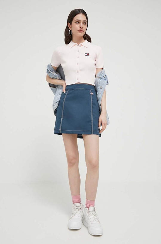 Tommy Jeans kardigan DW0DW15395.PPYX różowy SS23