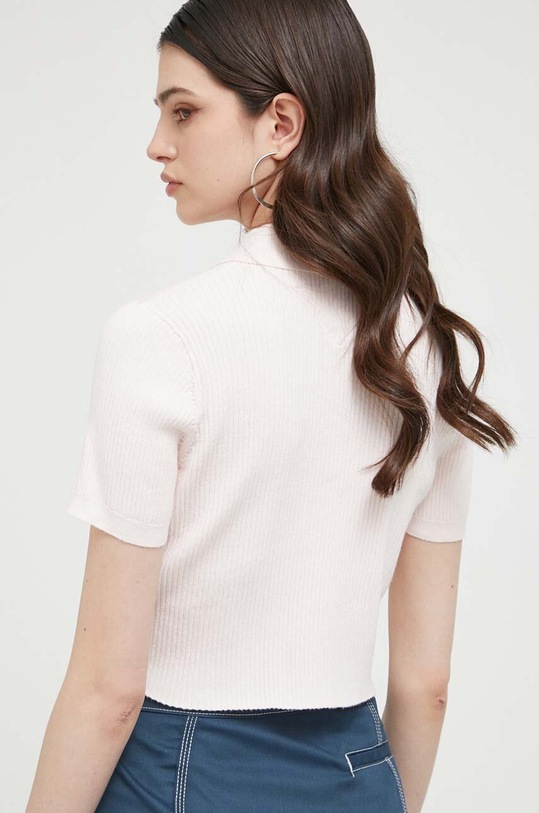 Odzież Tommy Jeans kardigan DW0DW15395.PPYX różowy