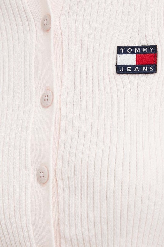 Tommy Jeans kardigan DW0DW15395.PPYX różowy