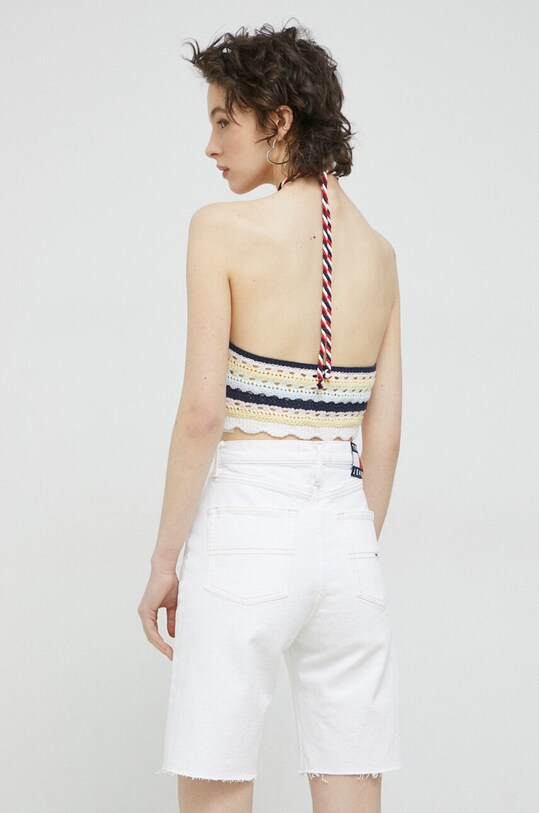 Oblečení Bavlněný top Tommy Jeans DW0DW15403.PPYX vícebarevná