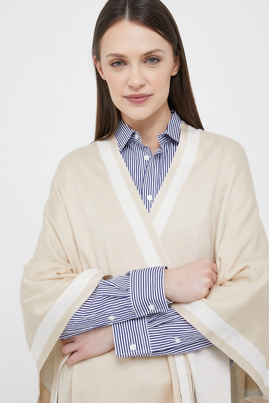 Lauren Ralph Lauren poncho beżowy 454914453