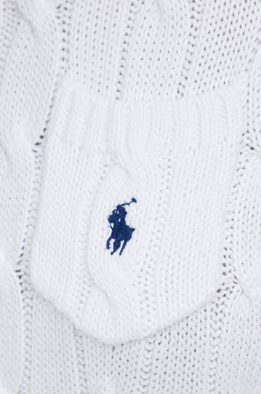 Βαμβακερό πουλόβερ Polo Ralph Lauren 211895379 λευκό