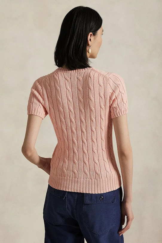 Polo Ralph Lauren pulover de bumbac 211895379 portocaliu SS25