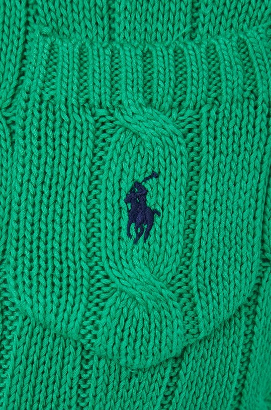 Βαμβακερό πουλόβερ Polo Ralph Lauren 211895379 πράσινο