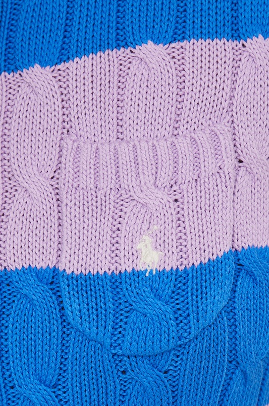 Polo Ralph Lauren sweter bawełniany 211913765 niebieski