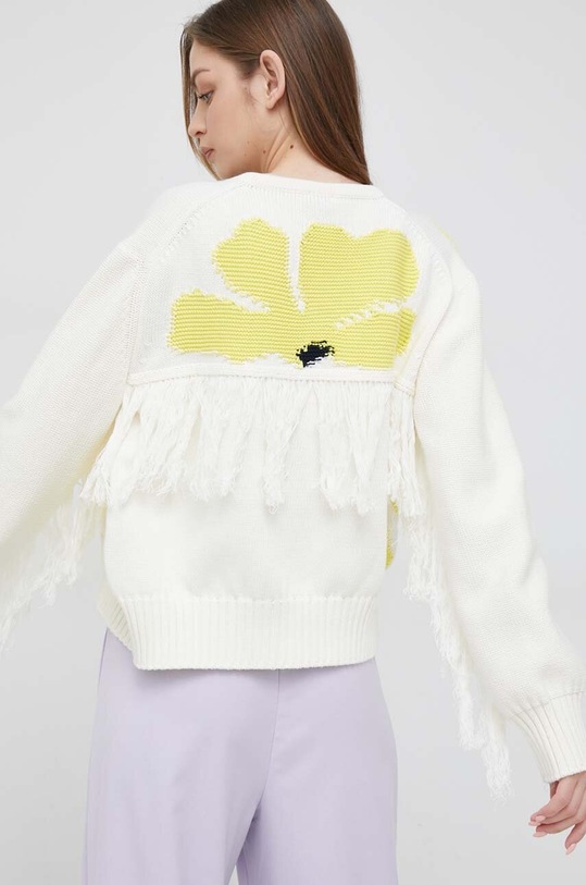Oblečení Bavlněný kardigan PS Paul Smith W2R.298N.K31043 béžová