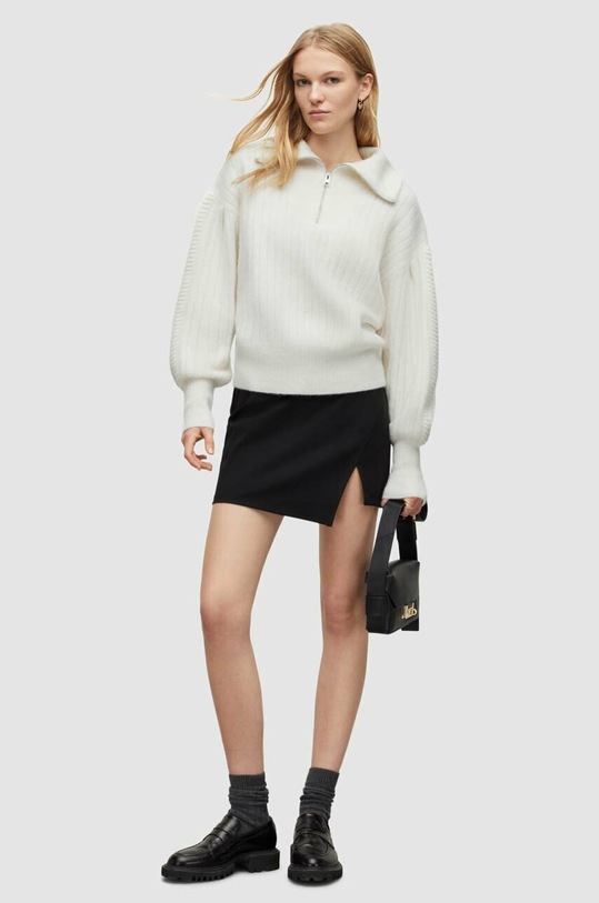 Ρούχα Πουλόβερ AllSaints WK008Y λευκό