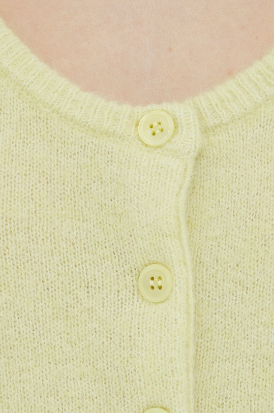 Vlněný svetr Gestuz Alpha 10906943 žlutá