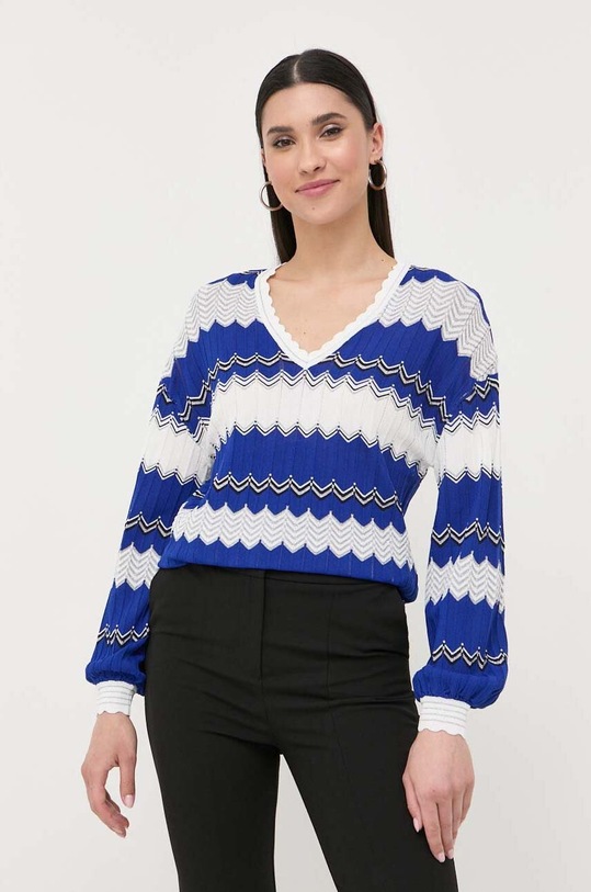 Morgan sweter niebieski MIX.BLEU.ROYAL