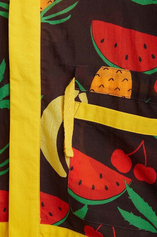 Dziewczynka Mini Rodini kardigan bawełniany dziecięcy 2322012116 brązowy