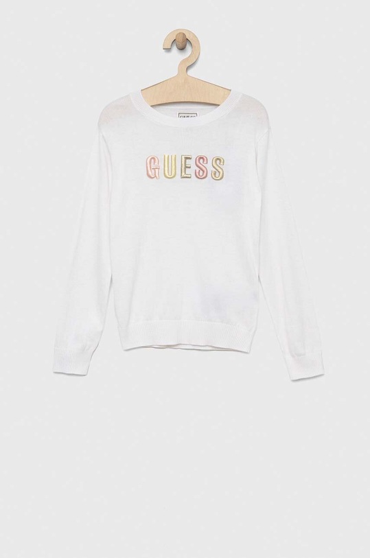 Dětský svetr Guess tenká bílá K3GR00.Z36I0.PPYX