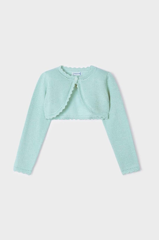 Παιδικό κάρδιγκαν Mayoral 320.6A.MINI.G τιρκουάζ SS23