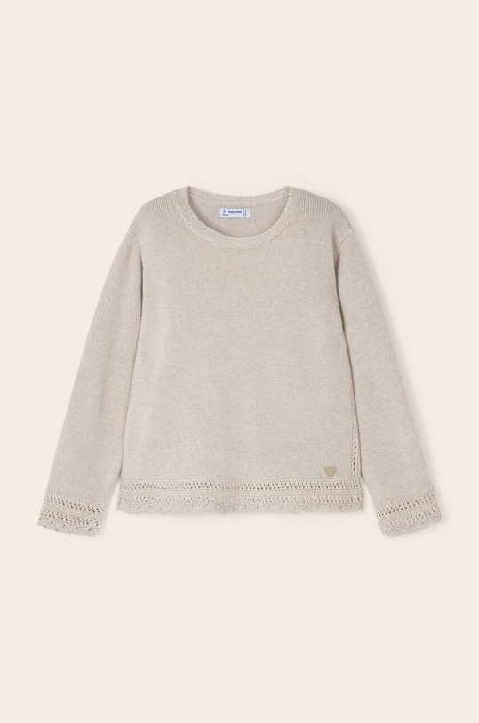 Dětský svetr Mayoral tenká béžová 3344.6B.MINI