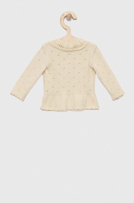 United Colors of Benetton baba pamut kardigán 105FA500E.W.SEASONAL szürke SS23